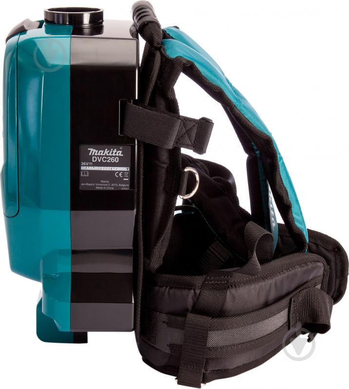 Пылесос аккумуляторный ранцевый Makita DVC260Z - фото 4