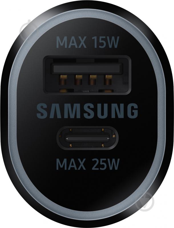 Автомобільний зарядний пристрій Samsung 40W CarChargerU+C Black (EP-L4020NBEGRU) - фото 2