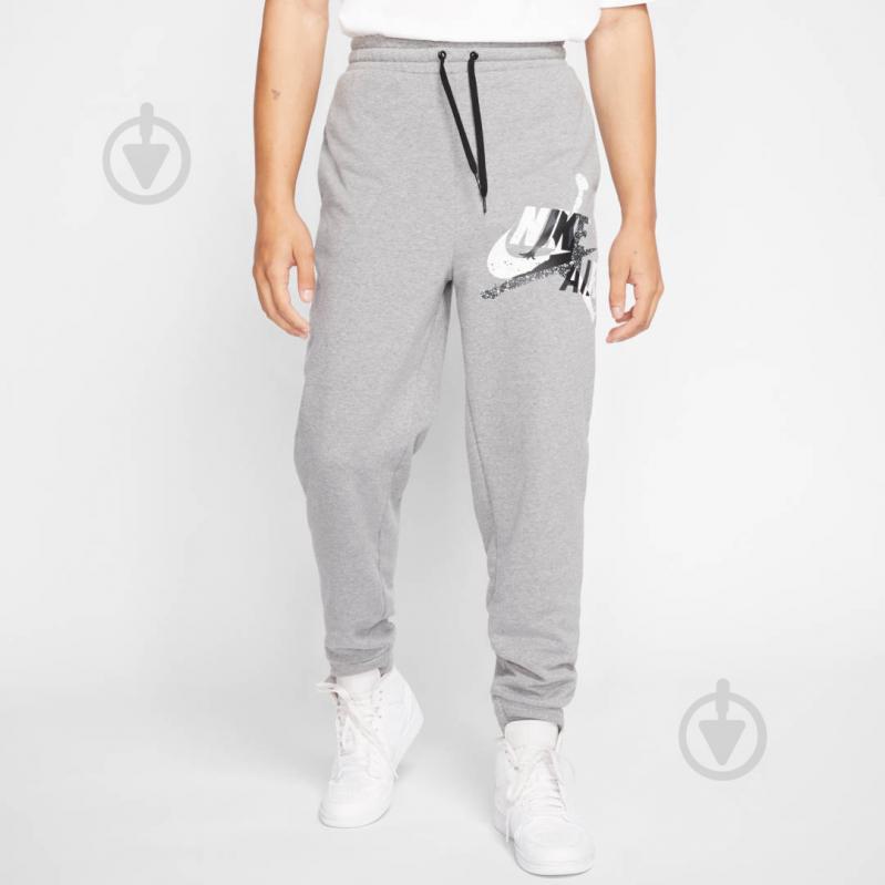 Штани Nike M J JM CLSCS LTWT FLC PANT CK2850-092 р. 2XL сірий - фото 2