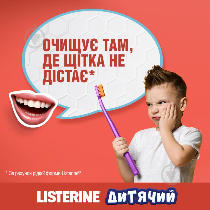 Ополіскувач для ротової порожнини Listerine SMART RINSE дитячий 250 мл - фото 4