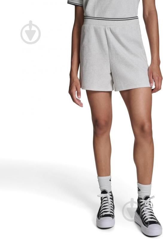 Шорты Converse WAFFLE SHORT CVW6S051-LGH р. S серый - фото 1