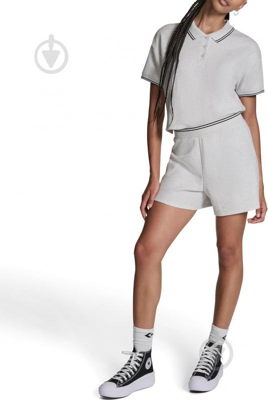 Шорты Converse WAFFLE SHORT CVW6S051-LGH р. S серый - фото 5