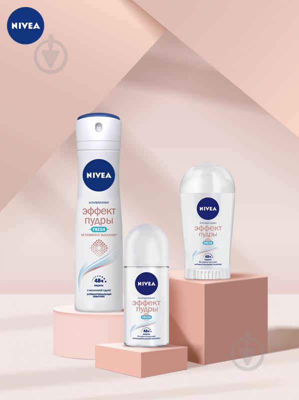 Антиперспирант для женщин Nivea Ефект пудри Fresh 50 мл - фото 3