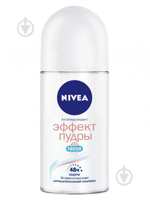 Антиперспірант для жінок Nivea Ефект пудри Fresh 50 мл - фото 1