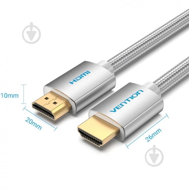 Кабель Vention 10 м белый (AABIL) - фото 2