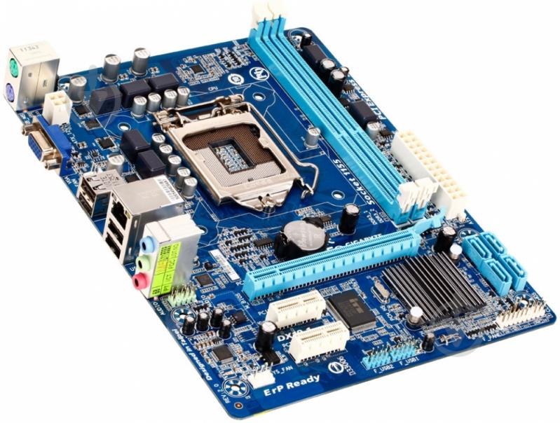 Материнская плата Gigabyte GA-H61M-S1 (Socket 1155, Intel H61, mirco ATX) - фото 3