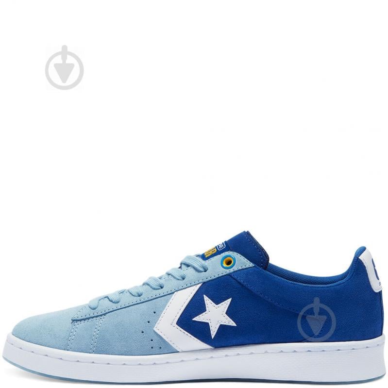 Кроссовки мужские демисезонные Converse PRO LEATHER OX 170239C р.41 голубые - фото 8