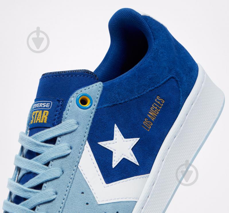 Кроссовки мужские демисезонные Converse PRO LEATHER OX 170239C р.42,5 голубые - фото 7