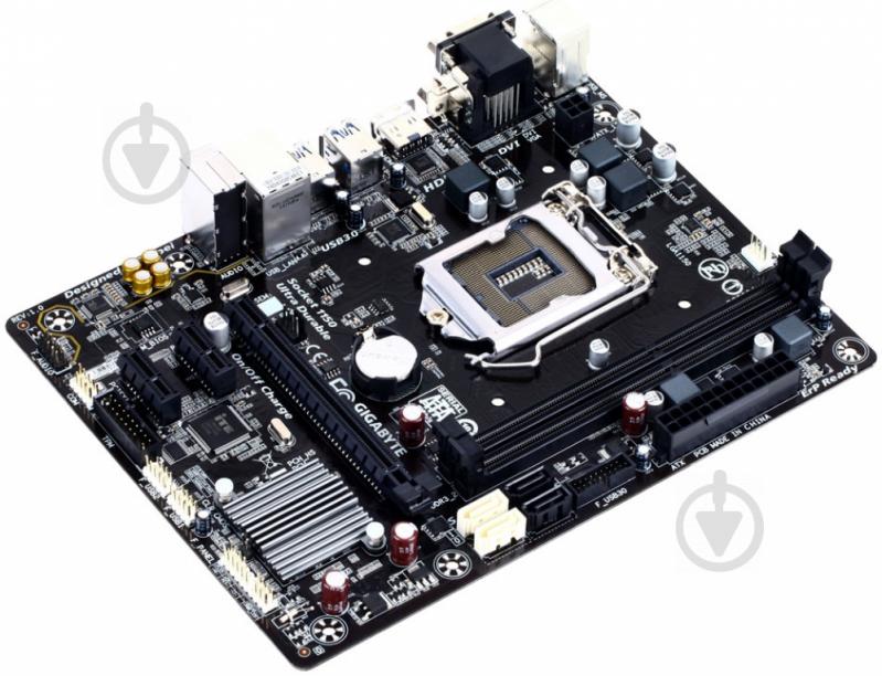 Материнская плата Gigabyte GA-H81M-S2H (Socket 1150, Intel H81, mirco ATX) - фото 3