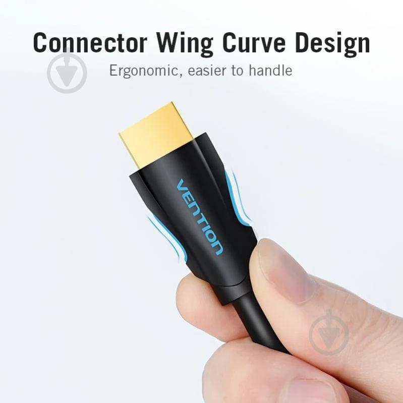 Кабель Vention 20 м black (VAA-M02-B2000) - фото 8