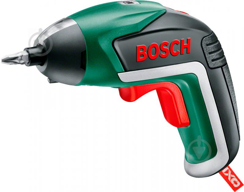 Отвертка аккумуляторная Bosch IXO V Basic + игрушечный шуруповерт IXOLINO (06039A800K) - фото 3