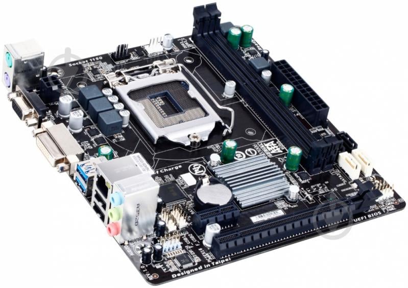 Материнська плата Gigabyte GA-H81M-S2V (Socket 1150, Intel H81, mirco ATX) - фото 2