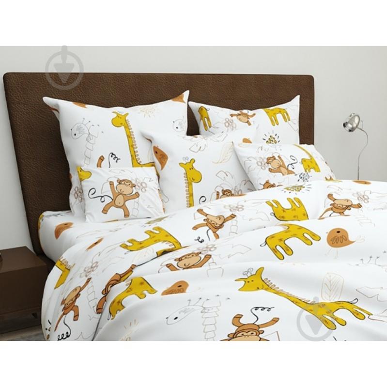 Набір наволочок бязь Giraffes SoundSleep 2 шт. 40x60 см різнокольоровий SoundSleep - фото 1