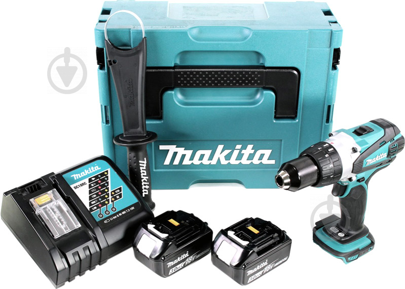 Шуруповерт акумуляторний Makita DDF458RFJ - фото 8