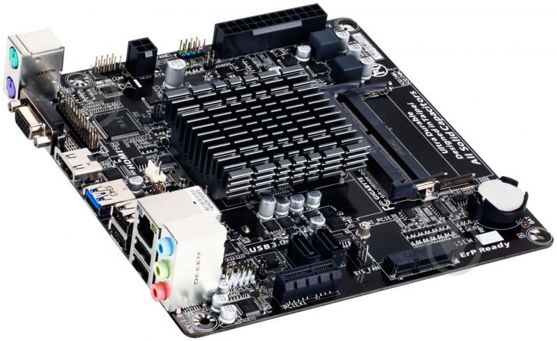 Материнская плата Gigabyte GA-J1800N-D2H (Integrated CPU, SoC, mini ITX) - фото 2