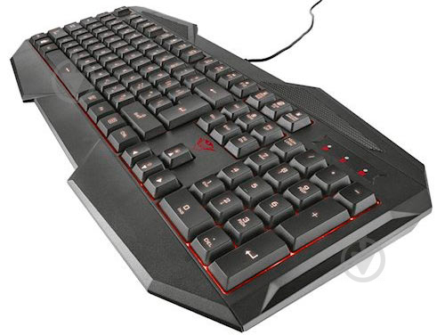 Клавіатура ігрова Trust (21626) GXT 830 Gaming Keyboard UKR black - фото 3