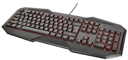 Клавіатура ігрова Trust (21626) GXT 830 Gaming Keyboard UKR black - фото 2