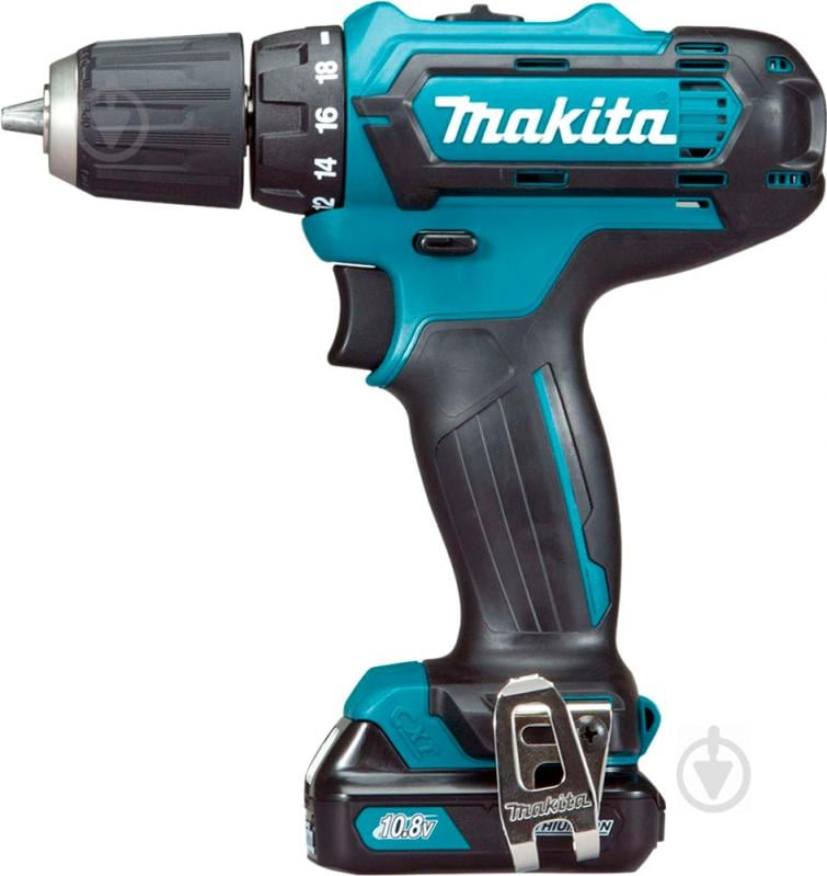 Шуруповерт аккумуляторный Makita DF331DWYE - фото 2