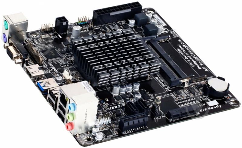 Материнська плата Gigabyte GA-J1900N-D2H (Integrated CPU, SoC, mini ITX) - фото 2