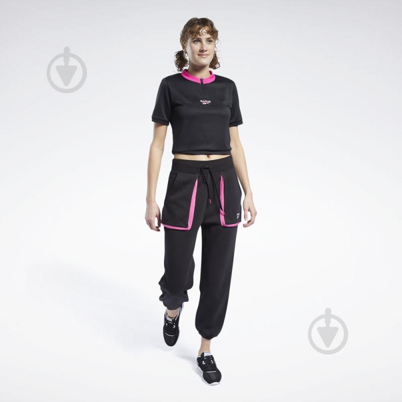 Брюки Reebok CL D JOGGER FT8131 р. XS черный - фото 3