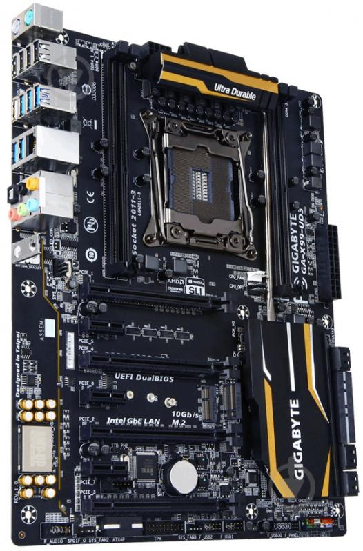 Материнська плата Gigabyte GA-X99-UD3 (Socket 2011-3, Intel X99, ATX) - фото 2