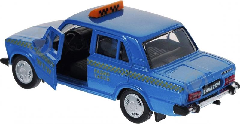 Автомодель Autotime 1:43 Лада 2106 такси синий 11469W-CIS - фото 3 Автомодель Autotime 1:43 Лада 2106 такси синий 11469W-CIS - фото 3