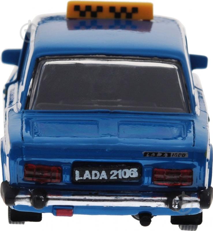 Автомодель Autotime 1:43 Лада 2106 такси синий 11469W-CIS - фото 4 Автомодель Autotime 1:43 Лада 2106 такси синий 11469W-CIS - фото 4