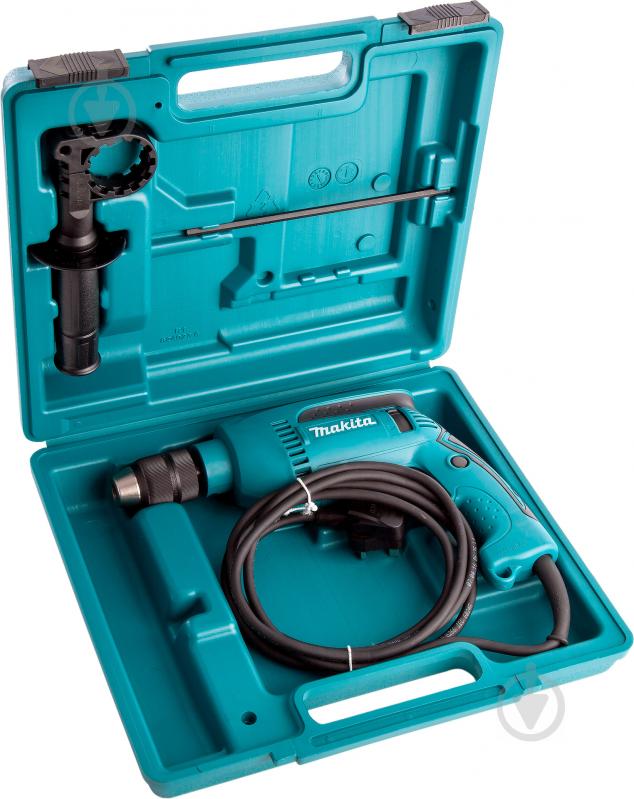 Дрель ударная Makita HP1641K - фото 6