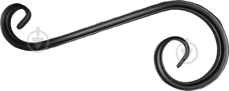 Завиток кованый S 260х110 - фото 1