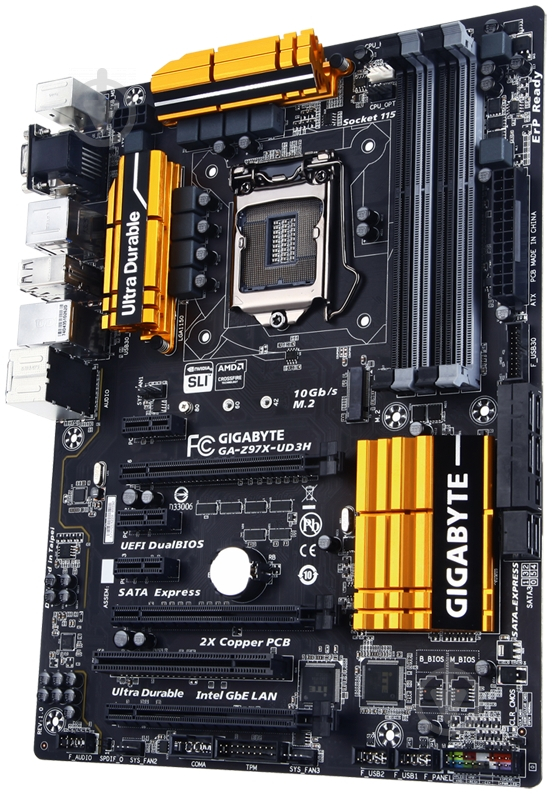 Материнська плата Gigabyte GA-Z97X-UD3H (Socket 1150, Intel Z97, ATX) - фото 2