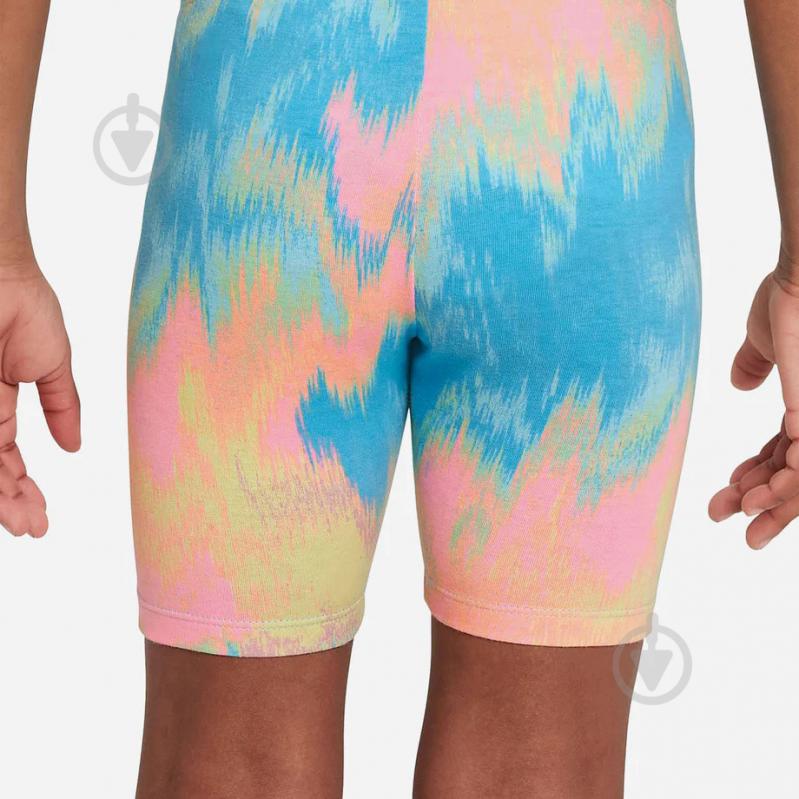 Велосипедки Nike PRINTED CLUB BIKE SHORT 36K429-U5V р. 3YRS голубой - фото 2