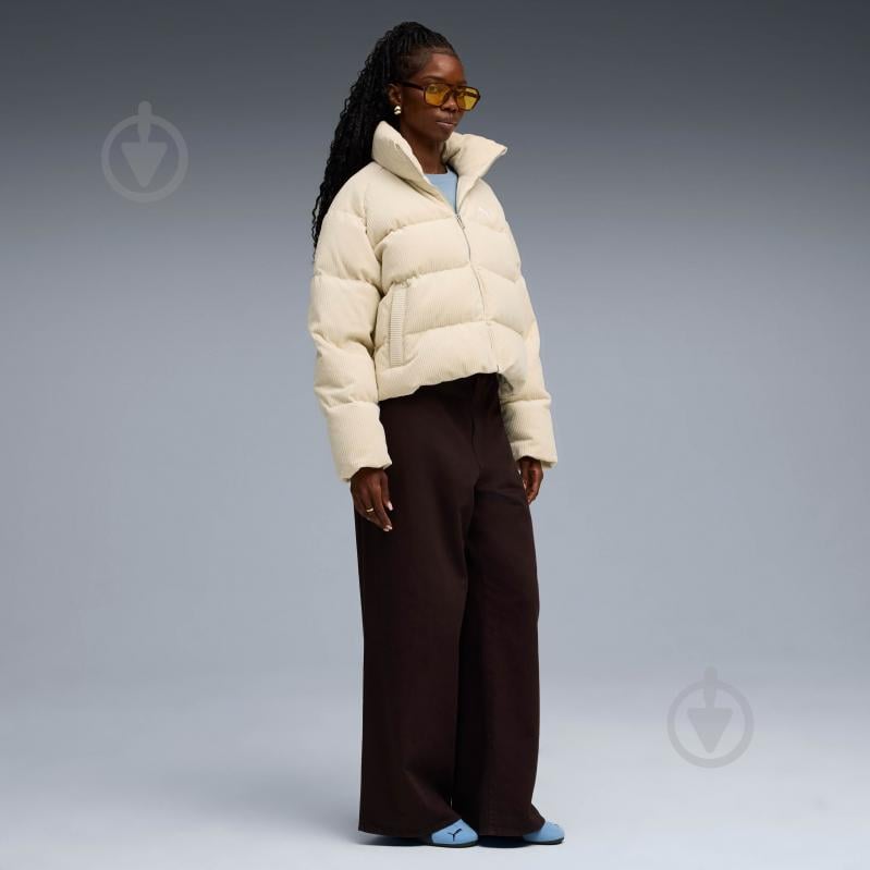 Куртка Puma WARDROBE ESS Corduroy Puffer Jacket 63217187 р.M - фото 5