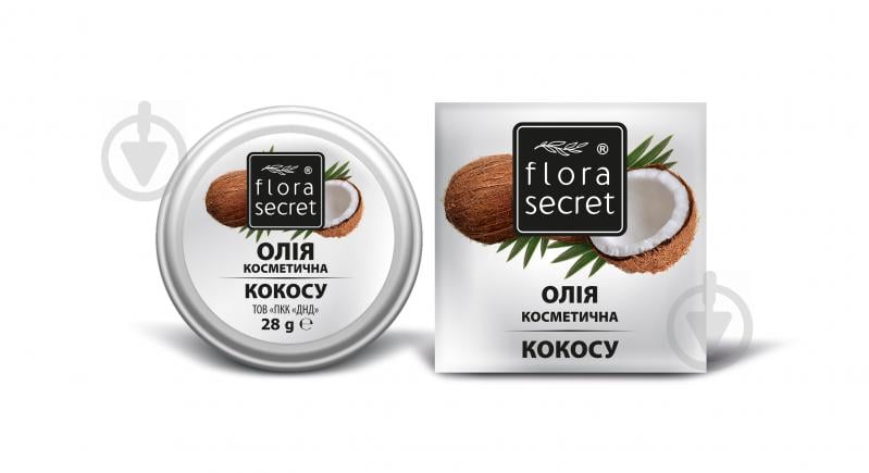 Масло натуральное Flora Secret Кокоса (твердое) 30 мл - фото 1