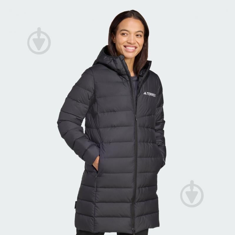 Пуховик жіночий зимовий Adidas W Mt Down Parka JM8729 р.L чорний - фото 3 Пуховик жіночий зимовий Adidas W Mt Down Parka JM8729 р.L чорний - фото 3