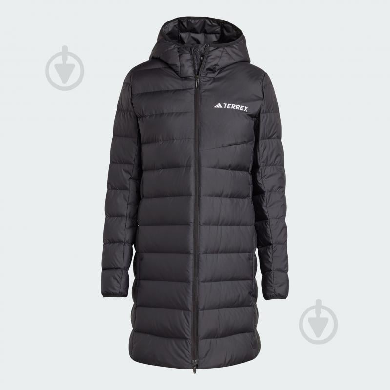 Пуховик жіночий зимовий Adidas W Mt Down Parka JM8729 р.L чорний - фото 6 Пуховик жіночий зимовий Adidas W Mt Down Parka JM8729 р.L чорний - фото 6