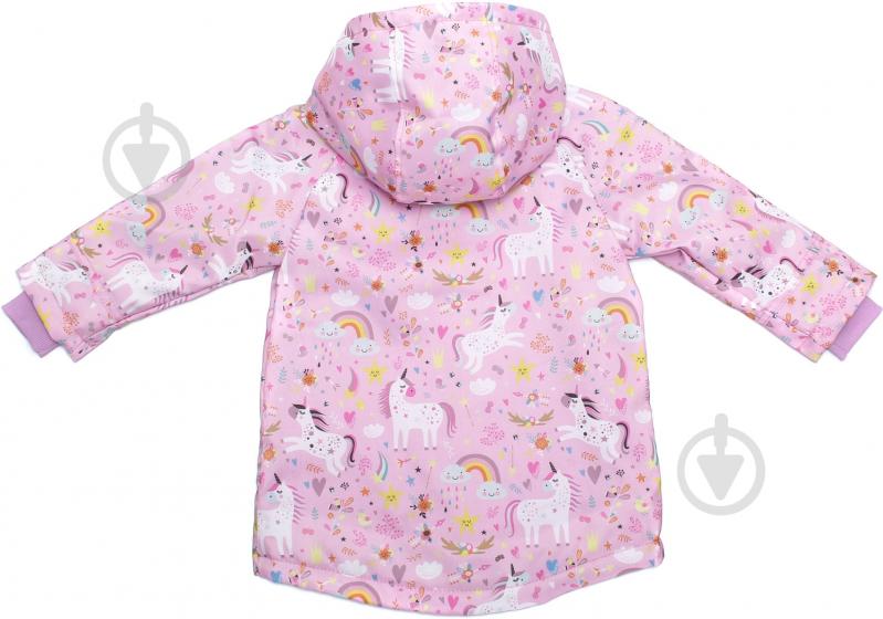 Куртка дитяча для дівчинки Luna Kids LK-201-3 р.92 різнокольоровий - фото 5