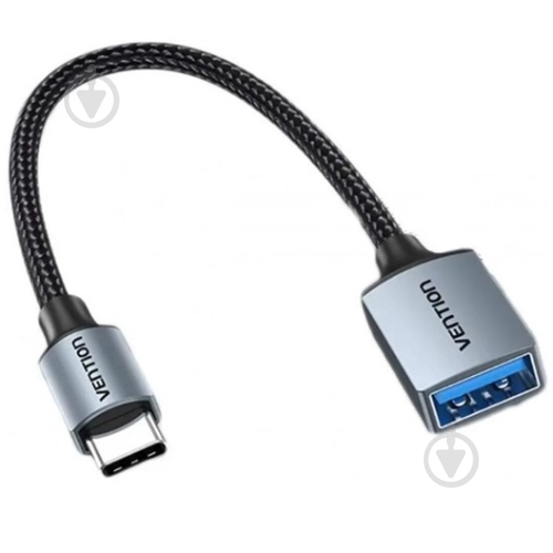 Переходник USB Vention 0,15 м черный (CCXHB) - фото 2