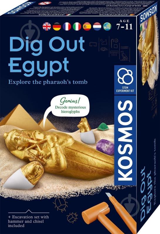 Набір для розкопок Kosmos Скарби Фараона (Dig Out Egypt) англ. 7617370 - фото 1