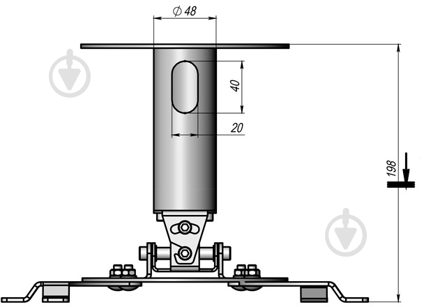 Крепление для проектора KSL CMPR-2 - фото 4