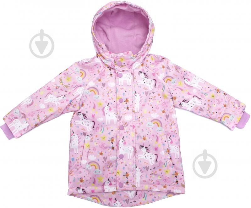 Куртка детская для девочки Luna Kids LK-201-3 р.104 разноцветный - фото 2