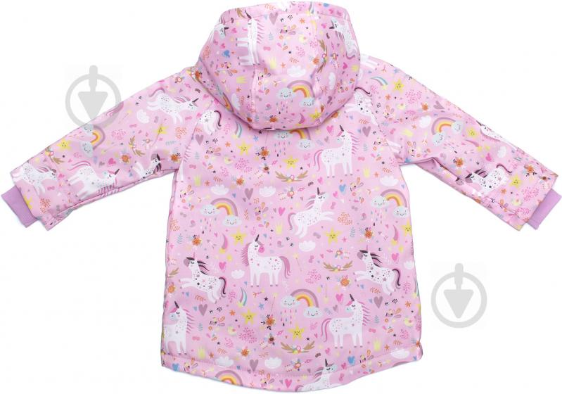 Куртка детская для девочки Luna Kids LK-201-3 р.104 разноцветный - фото 5