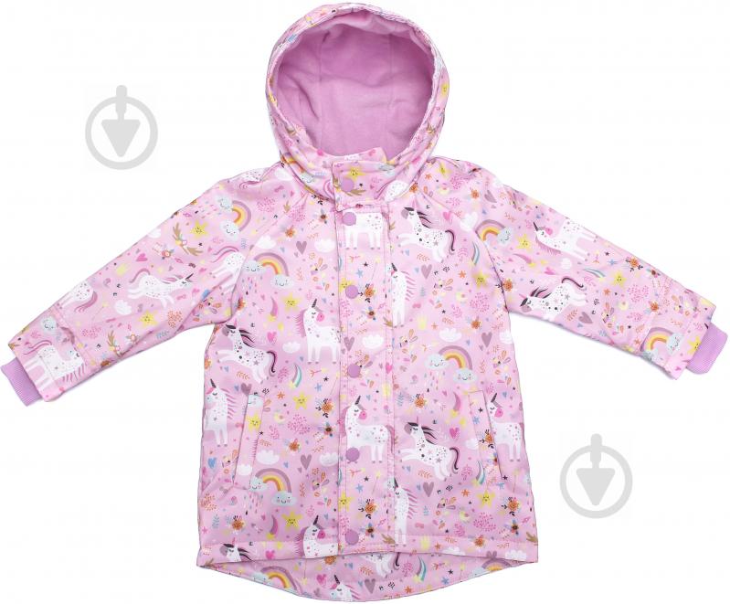 Куртка дитяча для дівчинки Luna Kids LK-201-3 р.110 різнокольоровий - фото 2