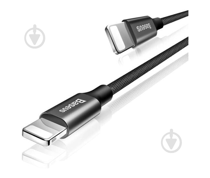 Кабель BASEUS USB to Lightning (CALYW-01) 1,2 м черный (1011166) - фото 4