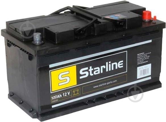 Акумулятор автомобільний STARLINE S BH 100R-840 100Ah 840A 12V «+» праворуч (S BH 100R-840) - фото 1