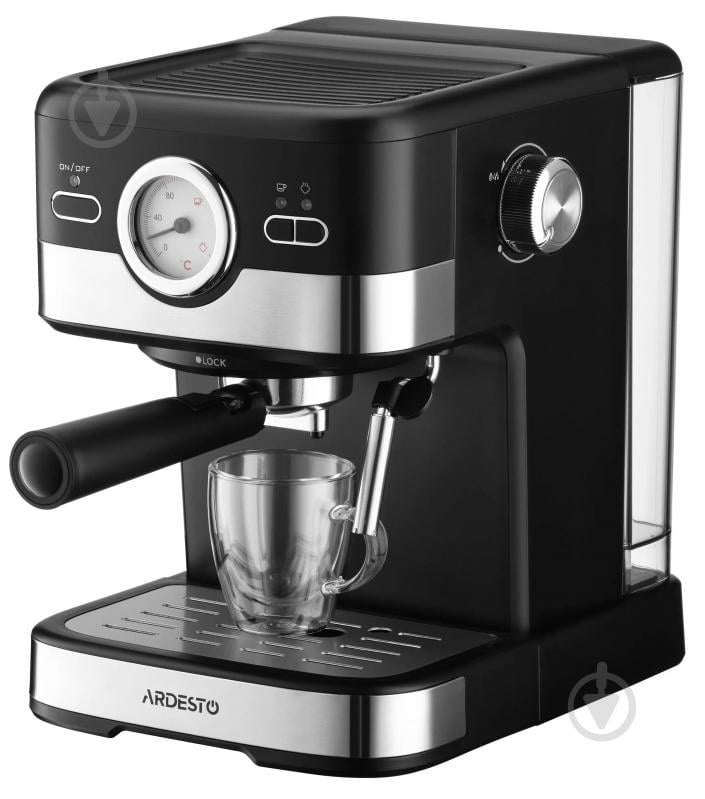 Кофеварка рожковая Ardesto YCM-E16B - фото 4