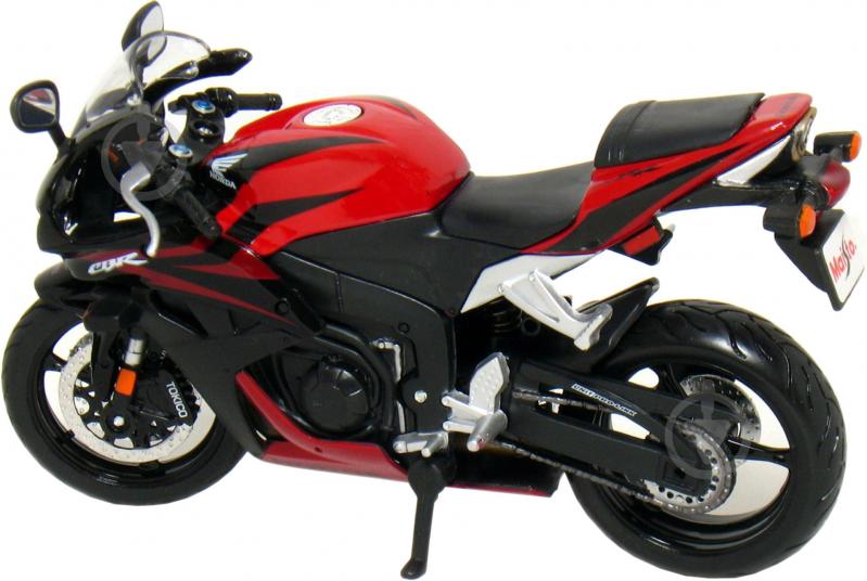 Модель 1:12 мотоцикл красный 31101-15 Honda CBR 600RR - фото 2