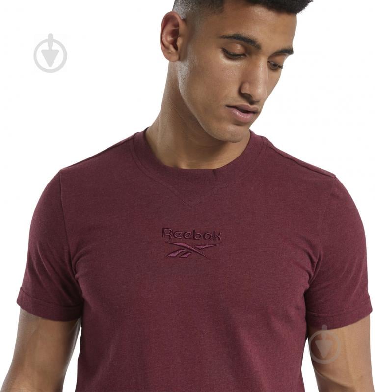 Футболка Reebok TE MELANGE SS TEE FU3225 S - фото 4