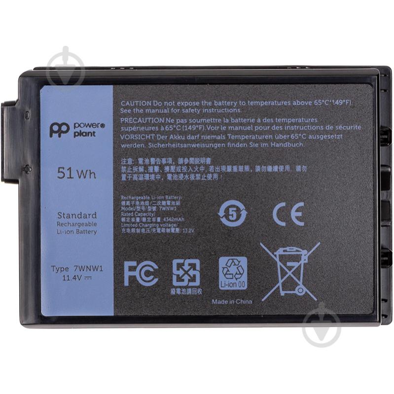 Акумулятор для ноутбука PowerPlant NB441877 11,4 V 4110 mAh для DELL Latitude - фото 1