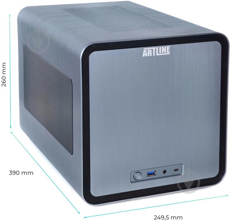 Компьютер Artline Overlord V8 (V8v16) grey - фото 12