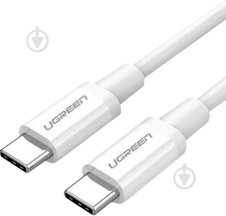 Кабель UGREEN US264 Type-C toType-C 60W 3A 1 м белый (976967) - фото 1 Кабель UGREEN US264 Type-C toType-C 60W 3A 1 м белый (976967) - фото 1